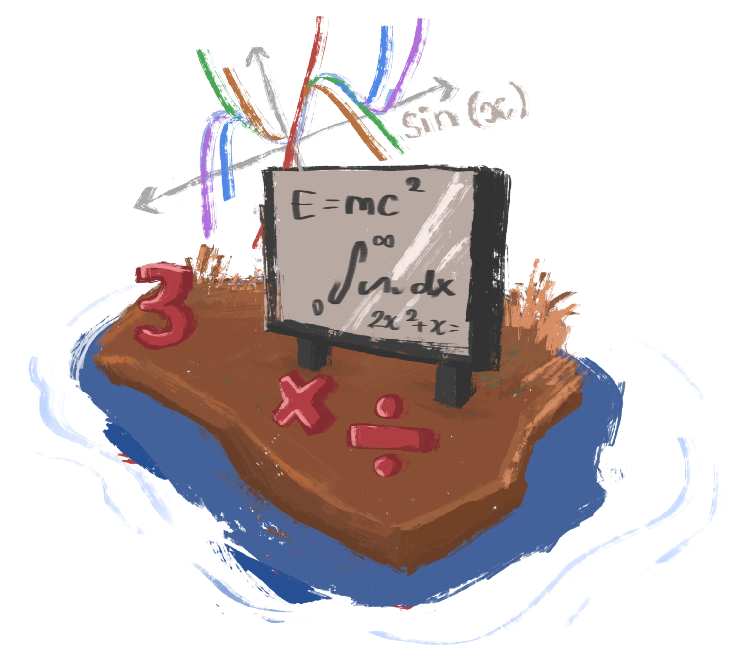 Illustration of academics competition category